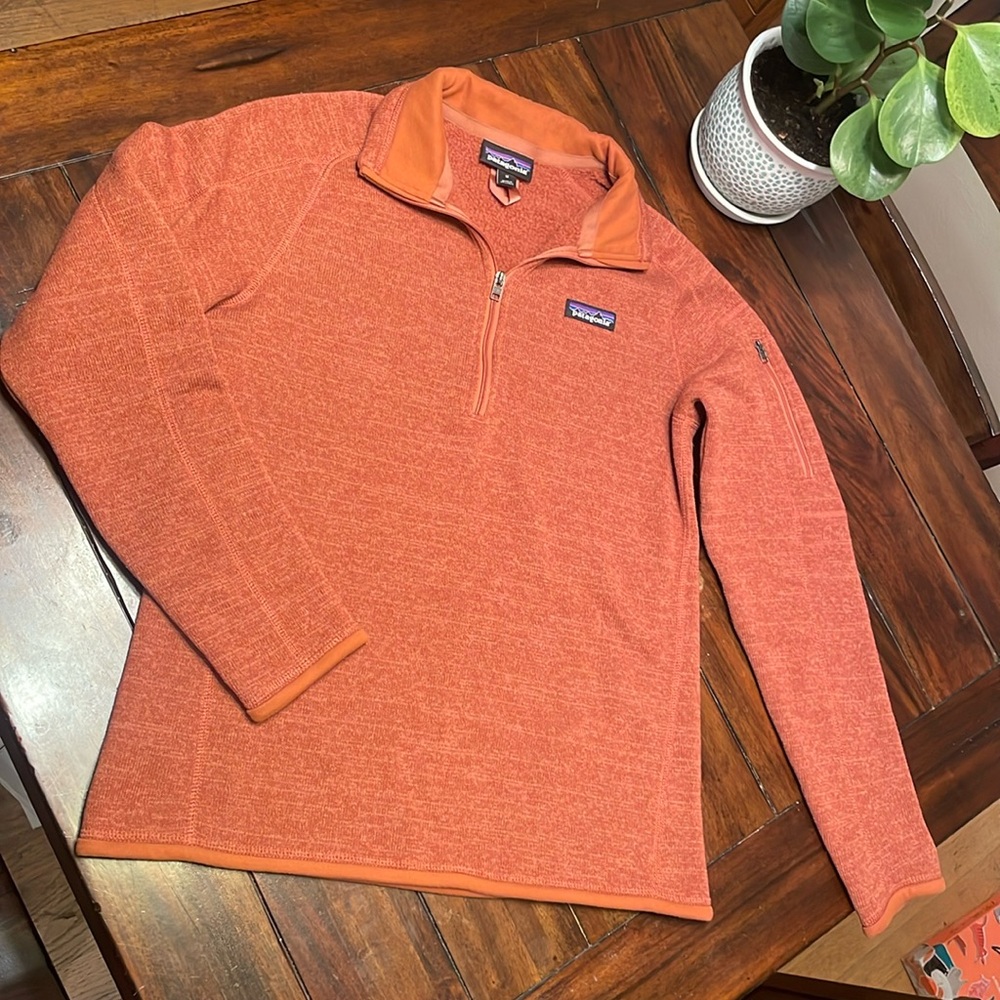 Patagonia ‘better sweater fleece lined’ 1/4 zip pullover M